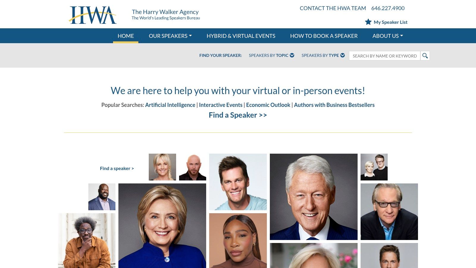 The Harry Walker Agency (HWA)